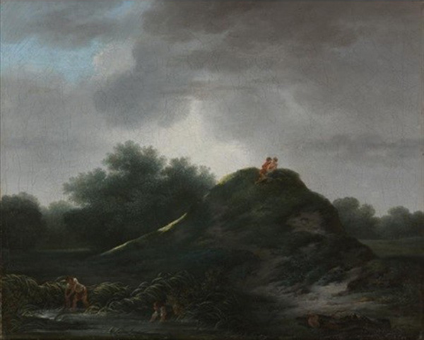 Annette et Lubin dans un paysage, 1763