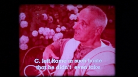 In omaggio all’arte italiana! (Jean-Marie Straub)